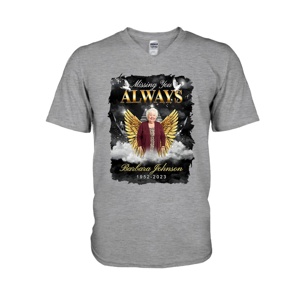 Toujours dans mon cœur - T-shirt et sweat à capuche commémoratifs personnalisés