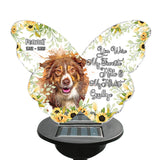 If Love Could Have Saved You - Personalized Dog Garden Solar Light