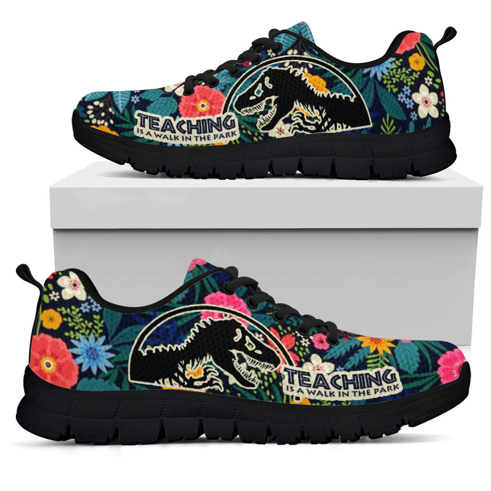 Teaching Is A Walk In The Park Teacher Sneakers 0622