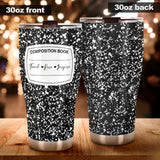 Composition Book Teacher Tumbler 0622