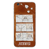 Four Seasons Reading Tracker - Personalized Book Phone Case