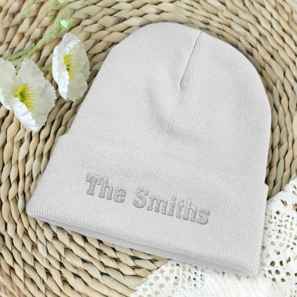 Custom Name - Personalized Family Embroidered Beanie