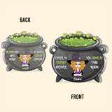 Check Ya Energy - Personalized Witch Custom Shaped Acrylic Plaque