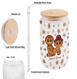 All I Need For Christmas - Personalized Couple Can Glass