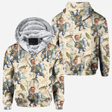 Photo Inserted Funny Fishing - Personalized Fishing All Over Shirt
