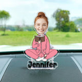 Just A Girl Who Loves Books - Personalized Book Custom Shaking Head