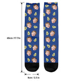 Funny Icon Pattern - Personalized grandson Socks