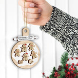 Perfect Batch - Gift for grandpa - Personalized 2 Layered Piece Ornament