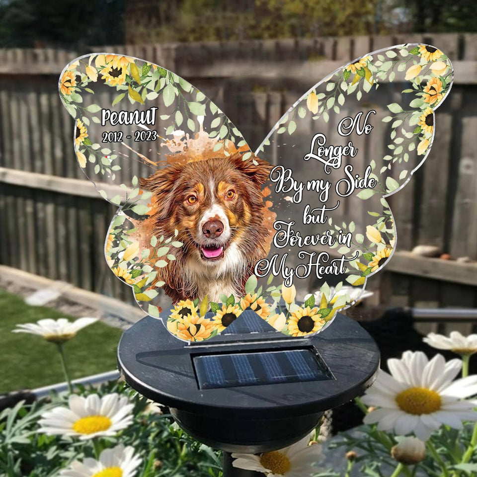 If Love Could Have Saved You - Personalized Dog Garden Solar Light