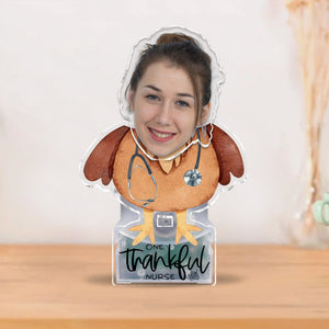 One Thankful Nurse - Personalized Nurse Custom Shaking Head