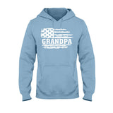 Grandpa US Flag - Personalized Grandpa T-shirt & Hoodie