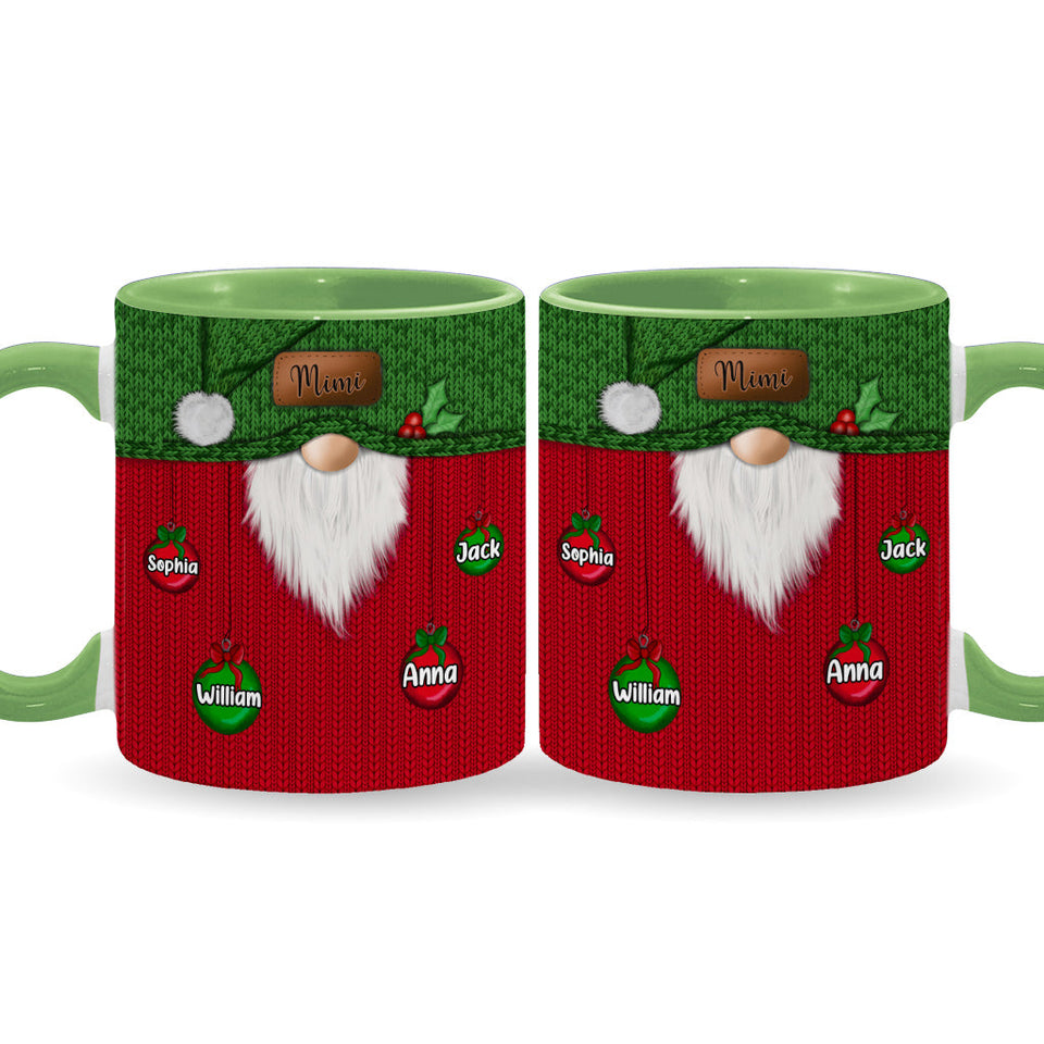 Best Grandma Ever - Personalized Grandma Accent Mug