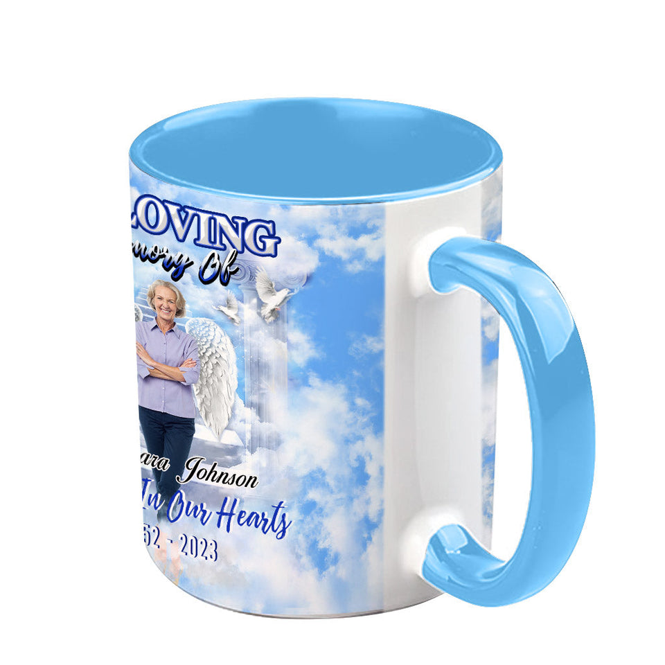 En souvenir de quelqu'un - Mug commémoratif personnalisé