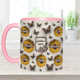 Grandma's Sunflower Garden - Gift for grandma - Personalized Accent Mug