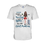 So The Adventure - Travelling gift for mom, daughter, granddaughter, wife, girlfriend, friend - Personalized T-shirt And Hoodie