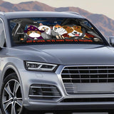 Get In Loser We're Going Trick Or Treating Dog/Cat - Personalized Dog Car Sunshade