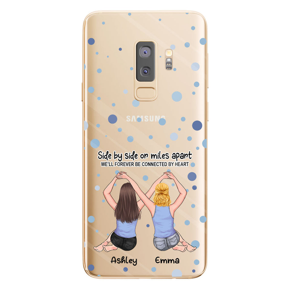 Bestie Forever - Bestie gift for sister - Personalized Clear Phone Case