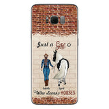 Just A Girl Who Loves Horses - Personalized Horse Phone Case