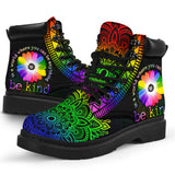 In A World Where You Can Be Anything Be Kind Teacher All Season Boots 0622