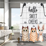 I Saw That - Personalized Dog Shower Curtain