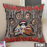 Dog Mom - Personalized Dog Throw Pillow