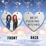 Funny Keychain For Best Friends - Gift for friend - Personalized Keychain