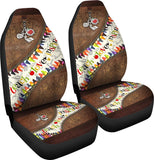 Teach Love Inspire Teacher Seat Covers 0622