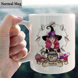 Merry Winter Soltice - Personalized Witch Mug