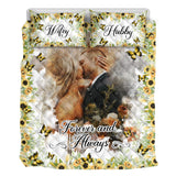 Forever & Always - Personalized Couple Quilt Set