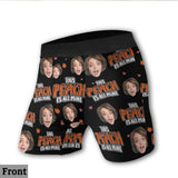 This Peach Is All Mine - Personalized Couple Men's Boxer Briefs