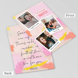 Love Being Your Daughter - Personalized Greeting Card