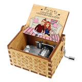 And So Together They Built A Life They Loved - Couple gift for husband, wife, boyfriend, girlfriend - Personalized Hand Crank Music Box
