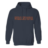 Custom Name - Personalized Grandpa Embroidered Hoodie