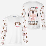 Wake Up Beauty - Personalized Fitness All Over Shirt