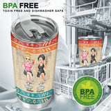 Hangovers Are Temporary But Drunk Stories Are Forever - Personalized Bestie Tumbler