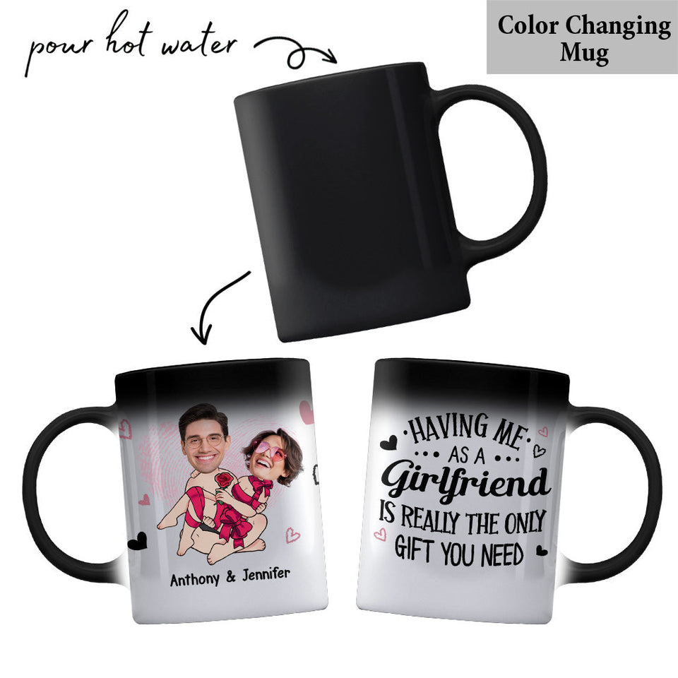 The Only Gift You Need - Personalized Couple Mug