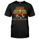 Just A Girl Who Loves Book - Personalized Book T-shirt & Hoodie