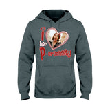 I Love Her Personality I Love his Dedication Any Photo Upload - Personalized Couple T-shirt And Hoodie