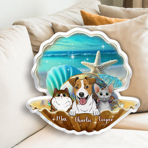 Little Cuties - Personalized Dog Shaped Pillow