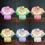 Light Me When You Want A BJ - Personalized Couple Shaped Plaque Light Base
