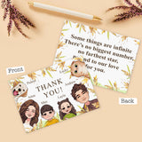 We Love You - Personalized Greeting Card