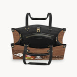 What A Beautiful Thing - Personalized Horse Leather Handbag