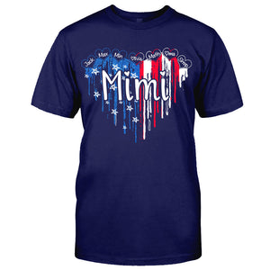 My Grandkids - Personalized Grandma T-shirt & Hoodie