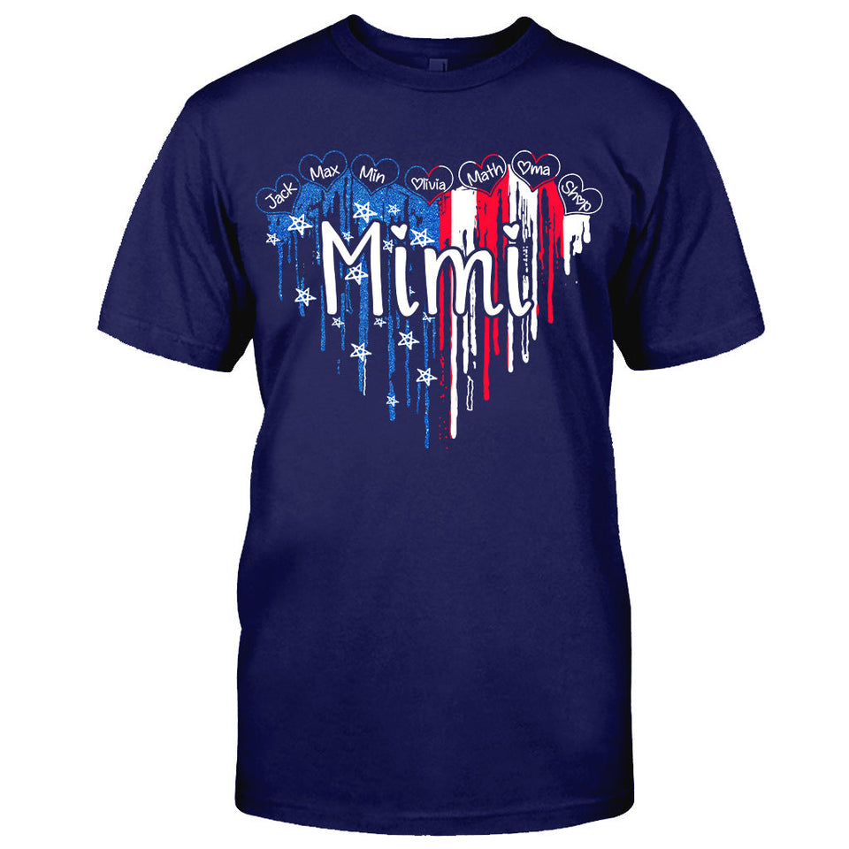 My Grandkids - Personalized Grandma T-shirt & Hoodie