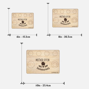 Mother Effin Houseowner - Personalized Housewarming 2 Layered Wood Sign / Wood Plaque