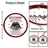 Christmas Gift For Dad To Be - Gift for new dad - Personalized Ornament