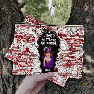 I Myself Am Strange and Unusual - Personalized Witch Pouch