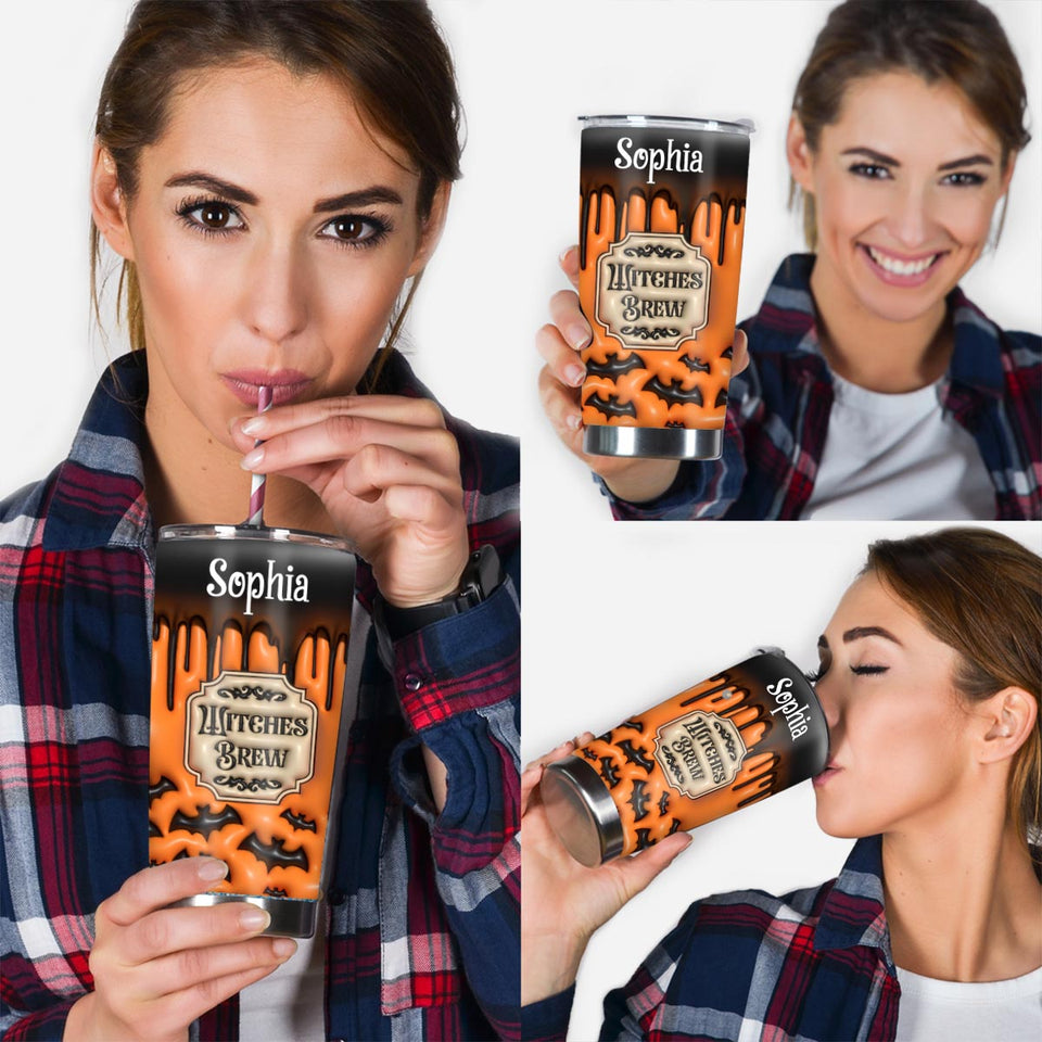 Witches Brew - Personalized Witch Tumbler