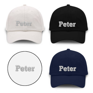 Custom Name - Personalized Son Embroidered Classic Cap