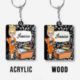 Santa's Favorite Teacher - Personalized Teacher Keychain